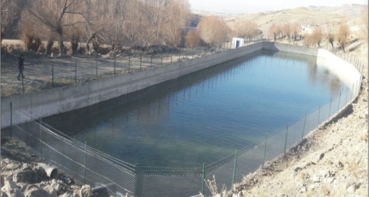 Yuva Yer Üstü Sulama Tesisi Yapımı Tamamlandı