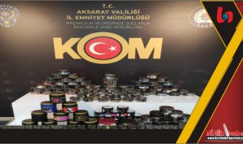 Yüzlerce Nargile Tütünü ele geçirildi