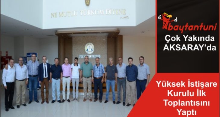 Yüksek İstişare Kurulu İlk Toplantısını Yaptı