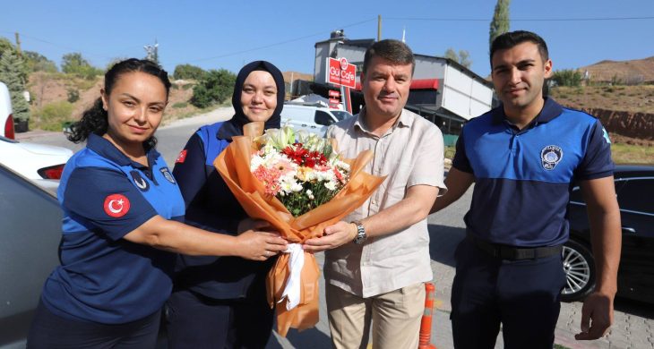 Başkan Dinçer Zabıtalarla Buluştu