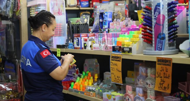 Aksaray’da Kırtasiyelere Sıkı Denetim