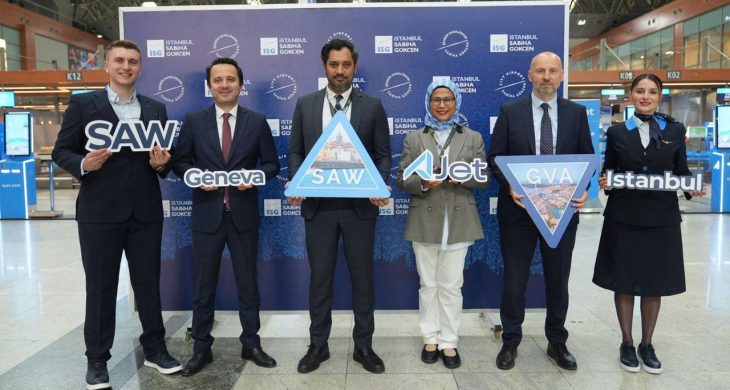 AJet’in, İstanbul-Cenevre hattı açıldı