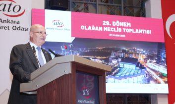 ATO Başkanı Baran, ATO Meclis toplantısında ekonomiye ilişkin değerlendirmelerde bulundu