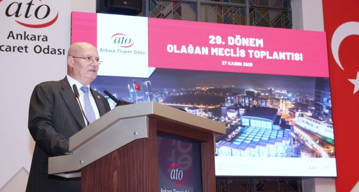 ATO Başkanı Baran, ATO Meclis toplantısında ekonomiye ilişkin değerlendirmelerde bulundu