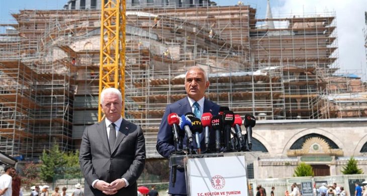 Ayasofya’da Yapay Zeka destekli Güvenlik Sistemi