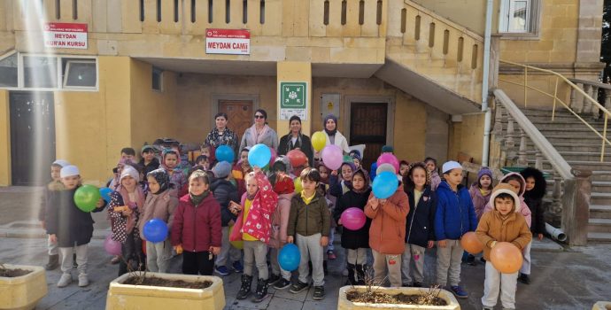 Gülağaç Anaokulu’ndan Türkiye Yüzyılı’na Özel Etkinlik