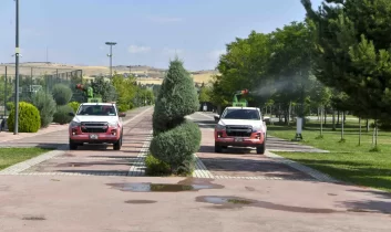 ABB’nin ilaçlama seferberliği ilçe ilçe devam ediyor