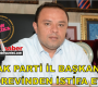 Ak Parti Aksaray İl Başkanı Görevinden İstifa Etti