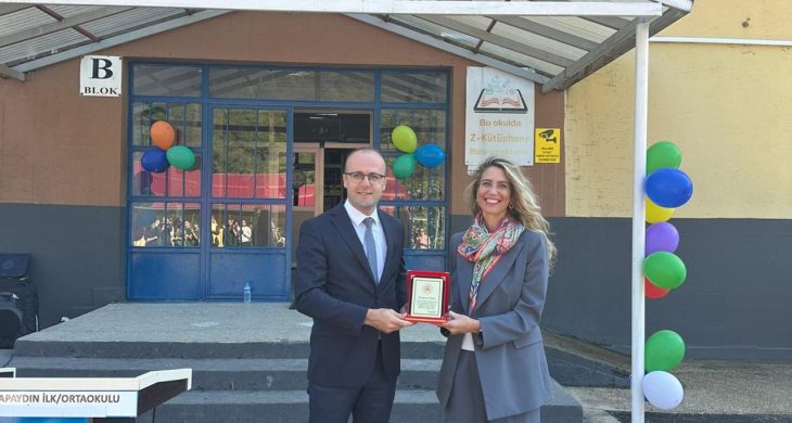 Dereli’de okul bahçeleri yenileniyor