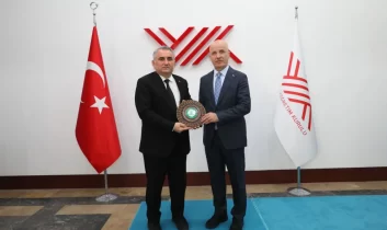 AÇÜ Rektörü Prof. Dr. İbrahim Aydın’dan YÖK Başkanı Prof. Dr. Erol Özvar’a ziyaret