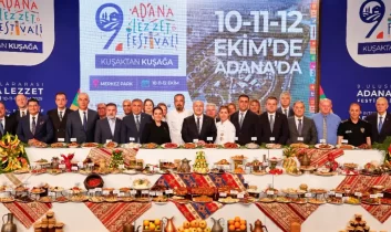 Adana lezzet festivaline hazır