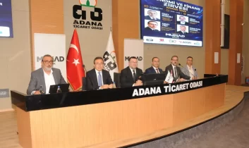 Adana’da ekonomi zirvesi: İş dünyası geleceğe finansla hazırlanıyor