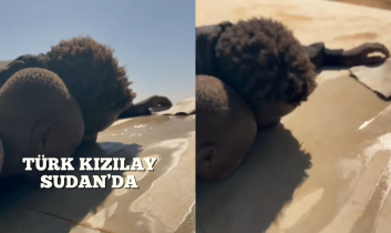 Kızılay’ın Sudan paylaşımındaki görüntüler tepki çekti