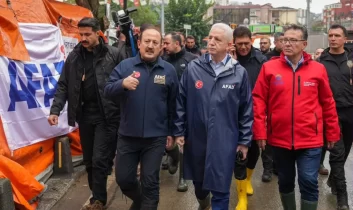 AFAD Başkanı Pehlivan, Ayazağa’daki çalışmaları inceledi