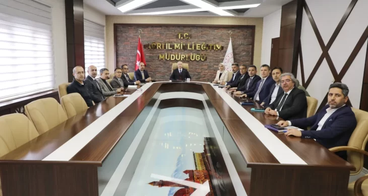 Ağrı’da eğitimde kaliteyi artırmaya yönelik çalışmalar ele alındı
