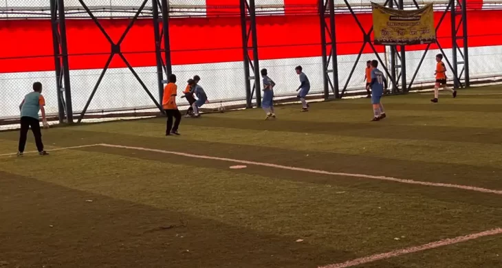 Ağrı’da “Maarifin Kalbinde Çocuk” etkinlikleri kapsamında Minikler Futbol Turnuvası başladı