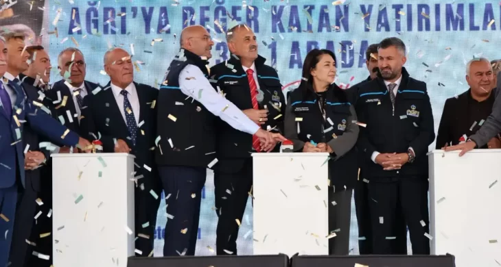 Ağrı’ya değer katan 3 yatırım hizmete alındı