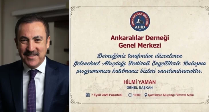 AHİD’den engelli bireyler için anlamlı etkinlik