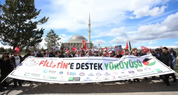 7’den 70’e Tek Ses: Özgür Filistin Yürüyüşü
