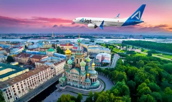 AJet; İstanbul-İskenderiye ve Ankara-St. Petersburg seferlerine başlıyor