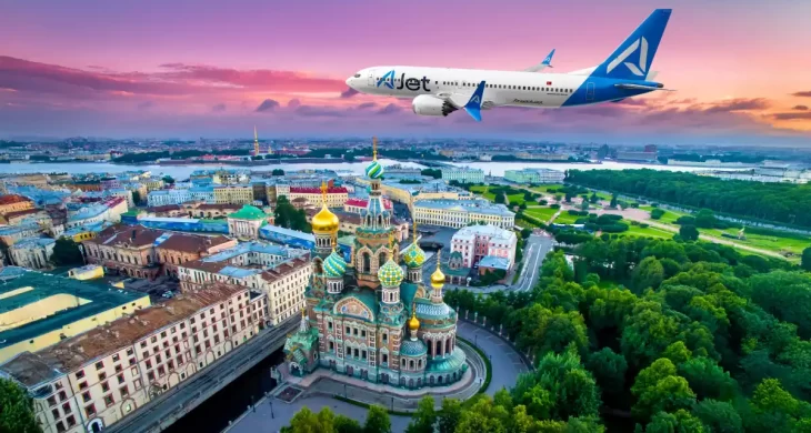 AJet; İstanbul-İskenderiye ve Ankara-St. Petersburg seferlerine başlıyor