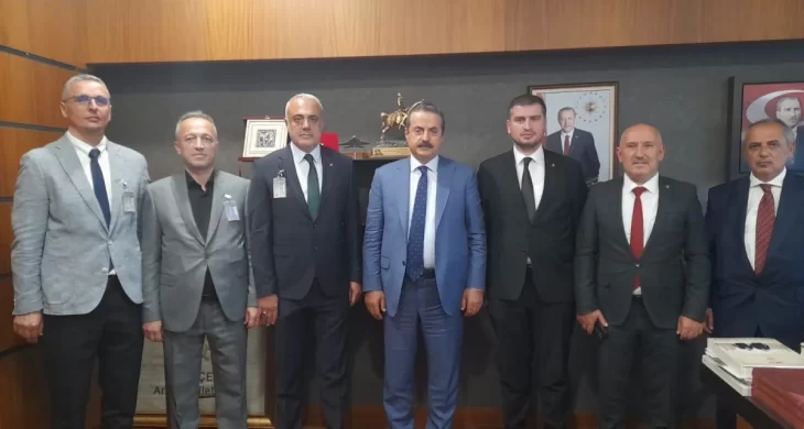 AK Parti Artvin İl Başkanlığından Milletvekili Çelik’e ziyaret
