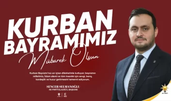 AK Parti Elazığ İl Başkanı Selmanoğlu’ndan Kurban Bayramı mesajı