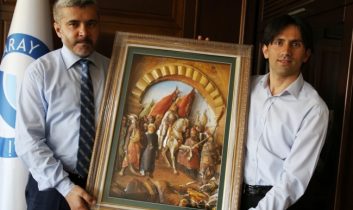 Rektör Şahin’i Tebrik Ziyaretleri Sürüyor