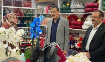 AK Heyetten Esnaf Ziyareti  “Her Zaman Yanınızdayız”