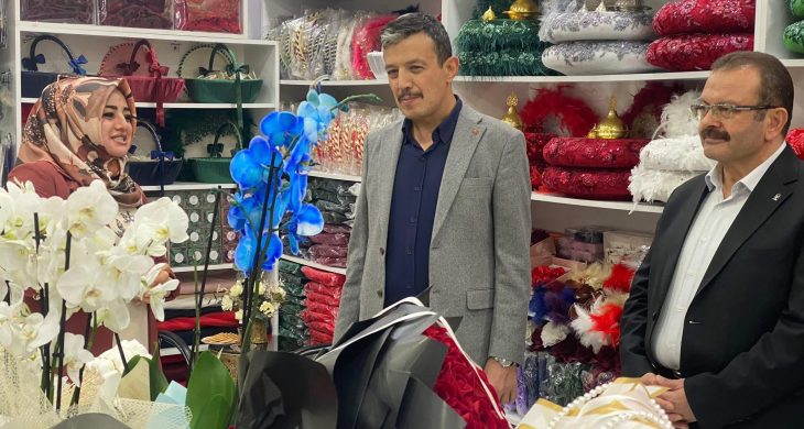 AK Heyetten Esnaf Ziyareti  “Her Zaman Yanınızdayız”