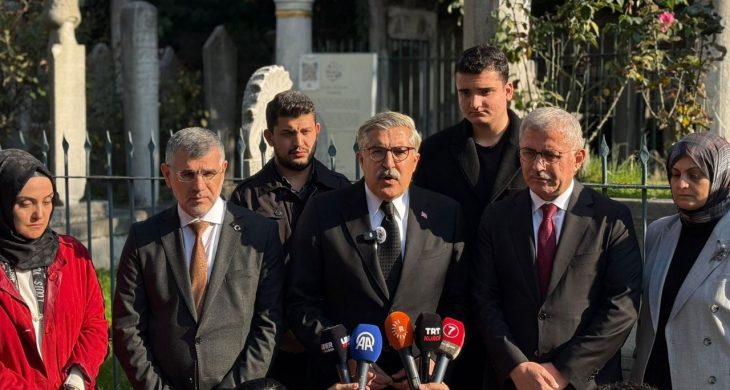 AK Parti’den Sezai Karakoç’un ölüm yıldönümünde anma ziyareti