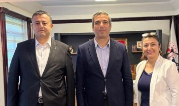 AK Parti Beypazarı İlçe Başkanı Etili’den Çevre, Şehircilik ve İklim Değişikliği İl Müdürü Arık’a ziyaret