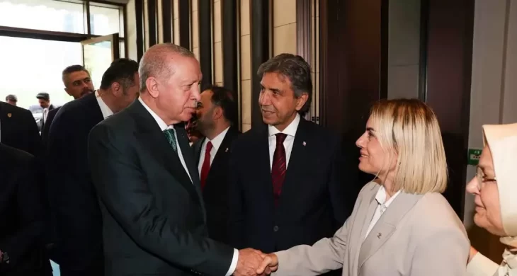 Akçakoca Belediye Başkan Vekili Ünal, Cumhurbaşkanı Erdoğan’la görüştü