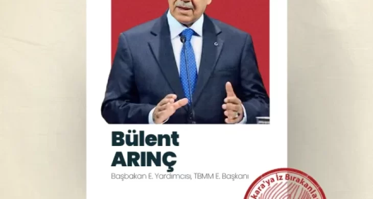 AKK Ankara’ya İz Bırakanların konuğu Bülent Arınç oldu
