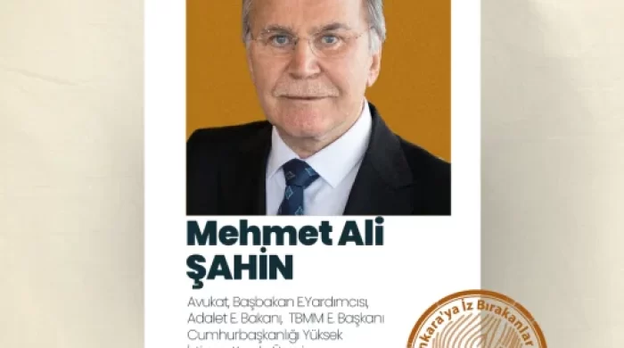 AKK Ankara’ya İz Bırakanların konuğu Mehmet Ali Şahin oldu