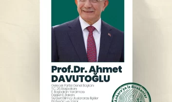 AKK Ankara’ya İz Bırakanların konuğu Prof. Dr. Ahmet Davutoğlu oldu