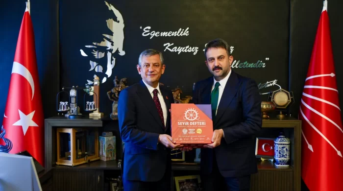 AKK Başkanı Halil İbrahim Yılmaz CHP Genel Başkanı Özgür Özel’i ziyaret etti