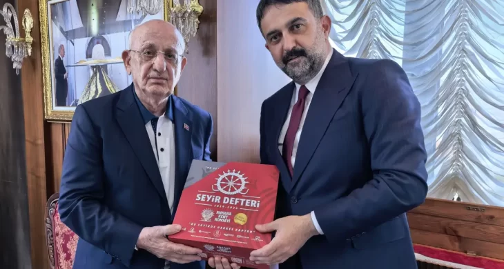 AKK Başkanı Halil İbrahim Yılmaz eski TBMM Başkanı İsmail Kahraman’ı ziyaret etti
