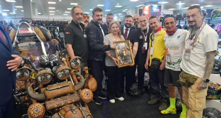 AKK Başkanı Halil İbrahim Yılmaz Motobıex’26 Ankara 2. Motosiklet-Bisiklet Endüstri ve Aksesuarları Fuarı’nı ziyaret etti