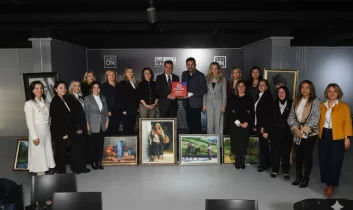 AKK Başkanı Halil İbrahim Yılmaz, Türkiye’nin ilk Girişimci Kadın Federasyonu Başkanı ve Kadın Girişimcileri Derneklerini kabul etti