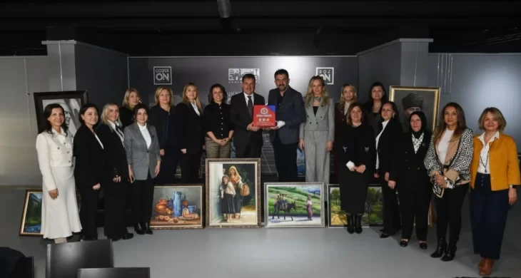 AKK Başkanı Halil İbrahim Yılmaz, Türkiye’nin ilk Girişimci Kadın Federasyonu Başkanı ve Kadın Girişimcileri Derneklerini kabul etti