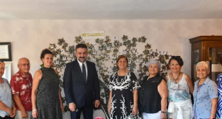 AKK Başkanı Yılmaz Uzat Elini Kültür Eğitim Dayanışma ve Yardımlaşma Derneği Yönetimi ile bir araya geldi