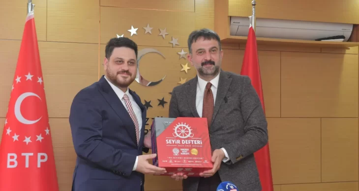 AKK Başkanı Yılmaz Bağımsız Türkiye Partisi Genel Başkanı Hüseyin Baş’ı ziyaret etti