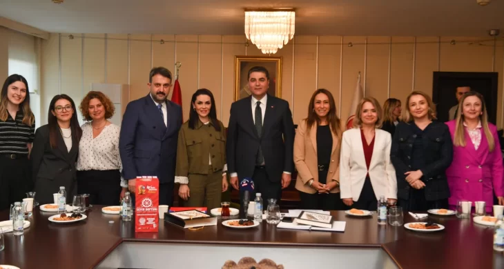 AKK Başkanı Yılmaz’dan Demokrat Parti Genel Başkanı Uysal’a ziyaret