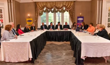 AKK Samsun Gazeteciler Cemiyeti heyeti’ni misafir etti