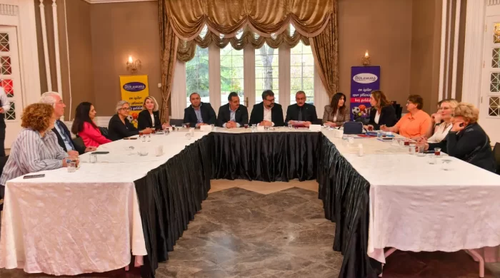 AKK Samsun Gazeteciler Cemiyeti heyeti’ni misafir etti