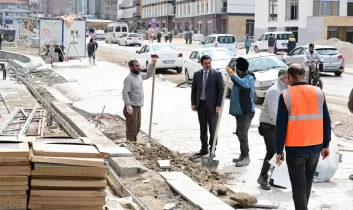 Akpınar Çarşısı’nda temizlik çalışmaları sürüyor
