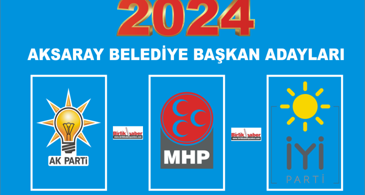 Aksaray Belediye Başkan adayları