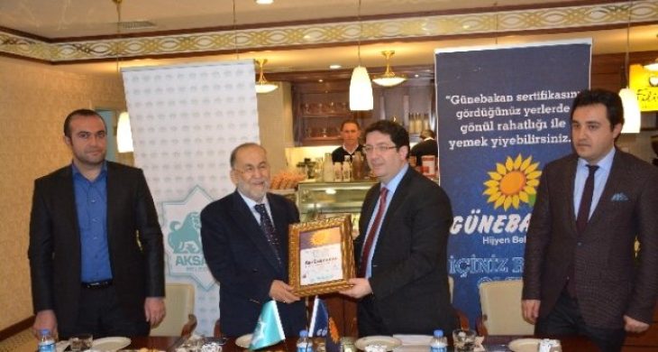 Aksaray Belediyesi Günebakan Sertifikasına Devam Ediyor
