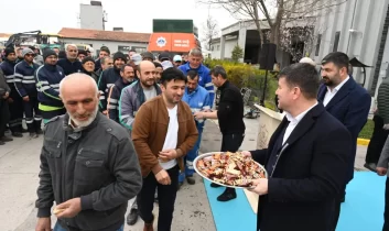 Aksaray Belediyesinde bayramlaşma